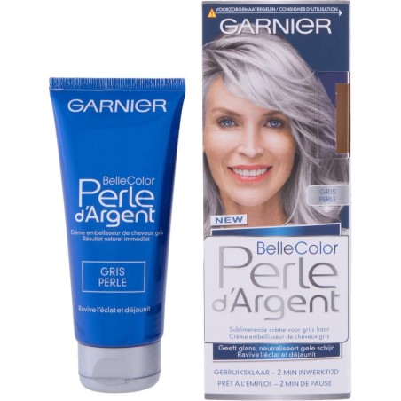 Garnier Belle Color Hair Paints - Perle d Argent Grey - Crème pour cheveux blancs et gris