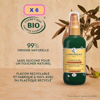 La Provençale Bio Nutrition Riche Soin sans rinçage de Miel certifié b