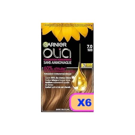 Garnier Olia Coloration Permanente Sans Ammoniaque Aux Huiles Naturel