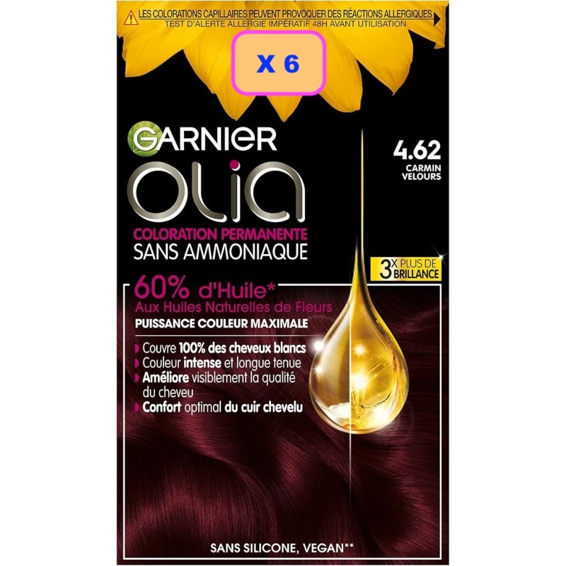 Garnier Olia Coloration Permanente Sans Ammoniaque  Aux Huiles Naturel