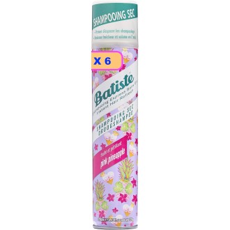 Batiste Shampooing Sec Pink Pineapple (Packs de 6)