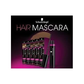 Schwarzkopf Mascara temporaire pour cheveux Acajou (Pack de 6)