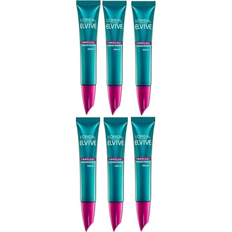 Elvive Fibrology Booster d'épaisseur 30 ml, lot de 6 (6 x 30 ml)