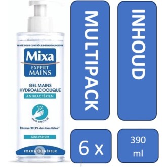 Mixa flacons de gel hydroalcoolique MIXA mains expertes Gel hydroalcoo